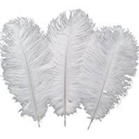 10 plumas de avestruz Sowder de 30 a 35 cm para la decoración de bodas en casa